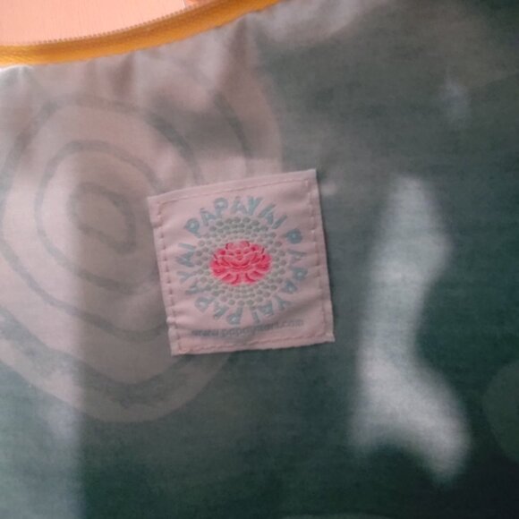 Papaya Art 'Little by Little' Large Tassel Pouch w/ Elephant design - Picture 7 of 11